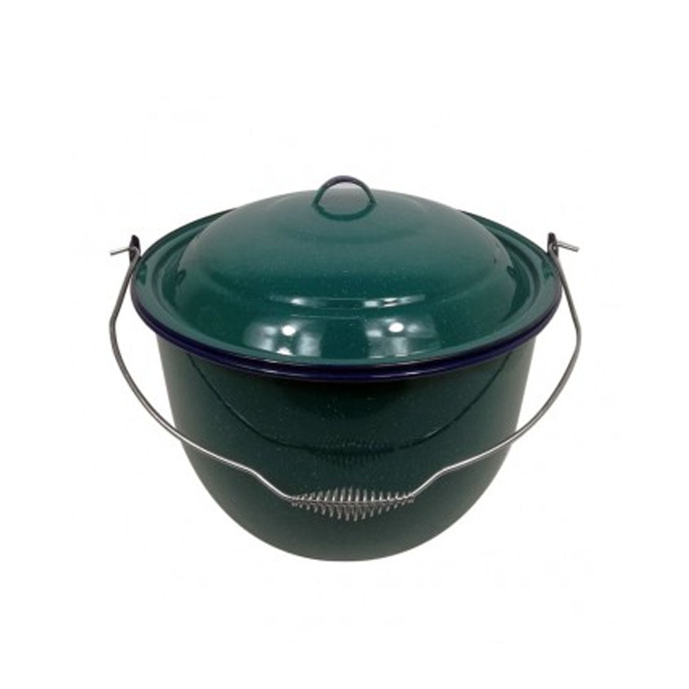 OLLA CONVEXA 18 C/TAPA VERDE AQUA