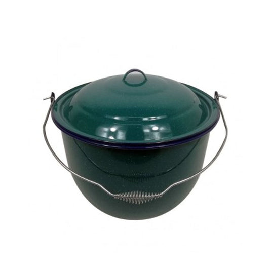 OLLA CONVEXA 18 C/TAPA VERDE AQUA