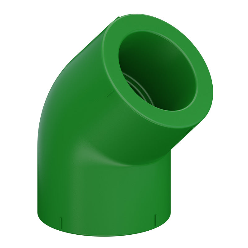 CODO PPR 1/2 X 45 (20X45) (PAQUETE DE 50 PIEZAS)