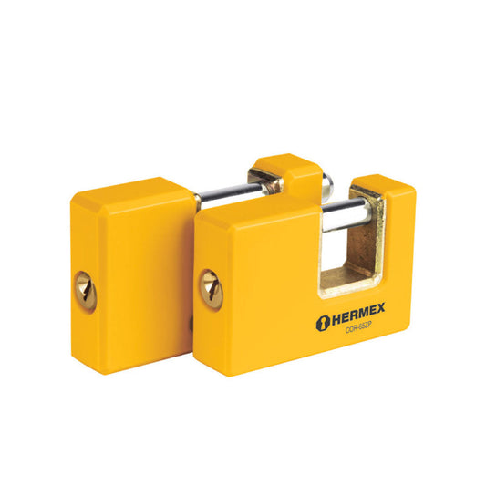 CANDADO ANTIPALANCA, 65 MM, CUERPO ZAMAC, HERMEX BASIC