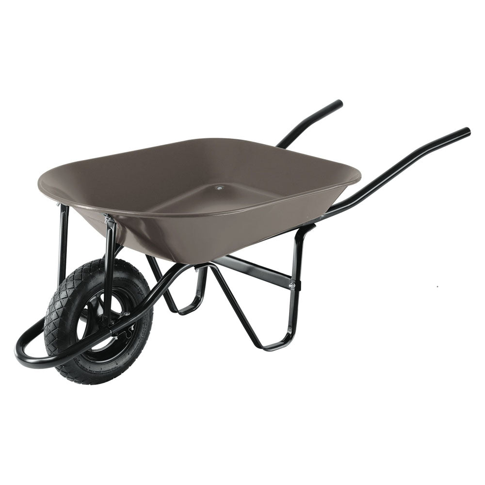 CARRETILLA 4.5FT3, NEUM REF BASTIDOR BIPARTIDO, GRIS, PRETUL