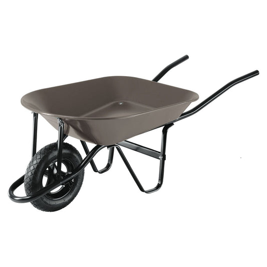 CARRETILLA 4.5FT3, NEUM REF BASTIDOR BIPARTIDO, GRIS, PRETUL