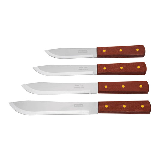 CUCHILLO CEBOLLERO, MANGO MADERA, 7'