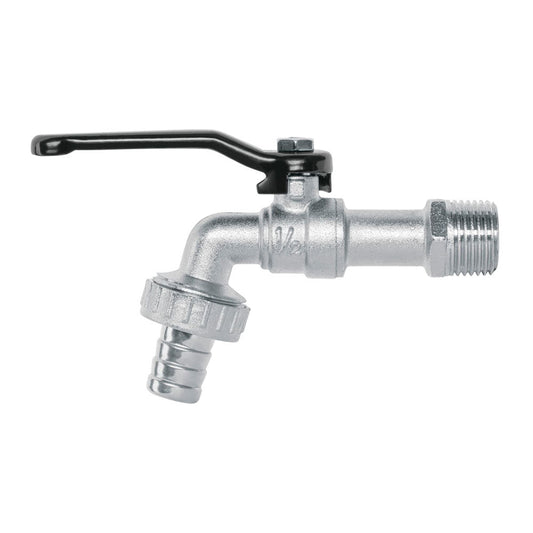 LL-21P LLAVE DE JARDIN DE ESFERA 1/2" ZINC
