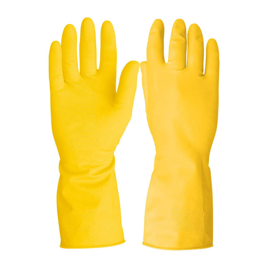GUANTES LÁTEX, LIMPIEZA, GRANDES, PRETUL
