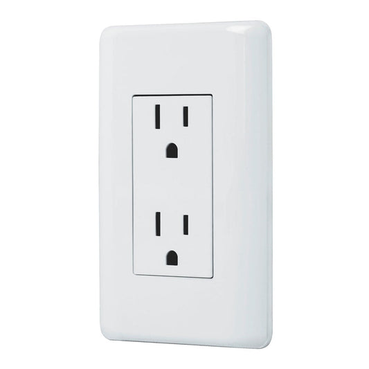 CONTACTO DUPLEX 2 POLOS TIERRA VOLTEK BASIC CODO-B