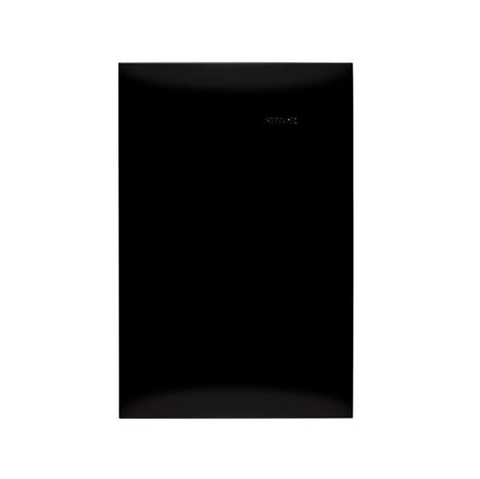 PLACA CIEGA NEGRO EBANO S25 S/CHASIS