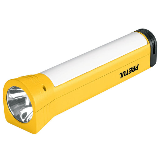 LINTERNA RECARGABLE CON LAMPARA DE EMERGENCIA 230 LM LIRE-200P