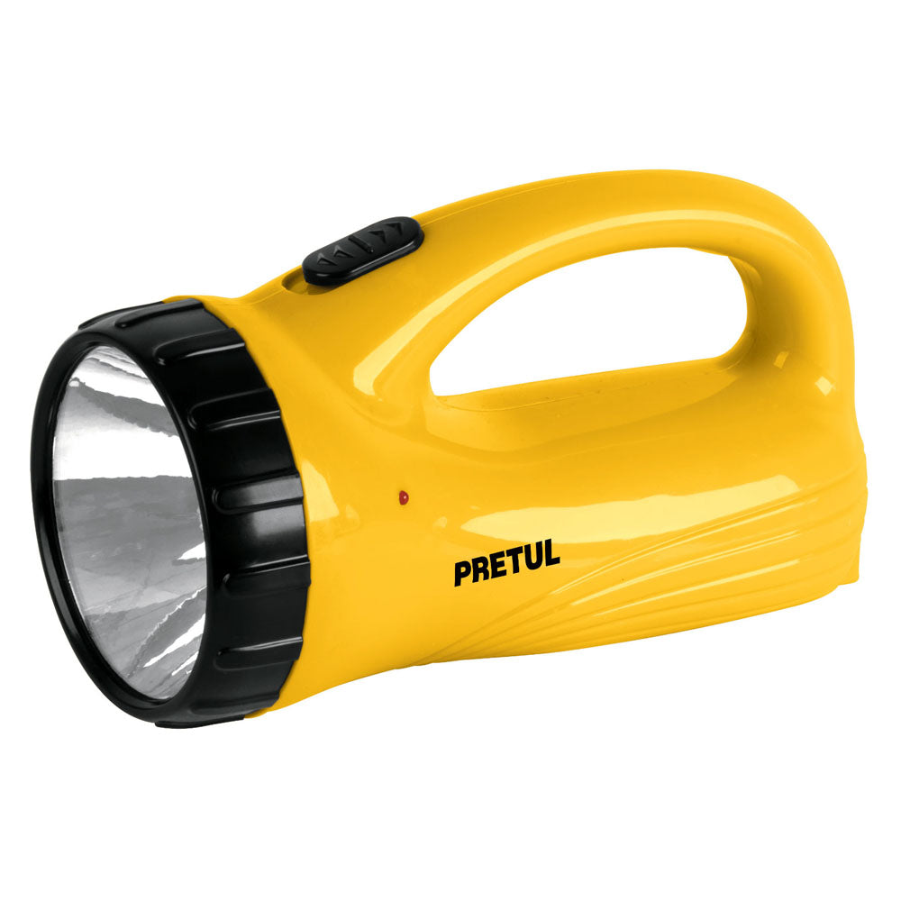 LINTERNA RECARGABLE DE LED, 70 LÚMENES, PRETUL