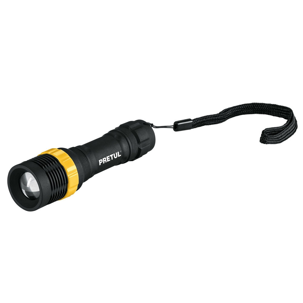 LINTERNA PLASTICA LED 1 PILA  AAA 40 LM PRETUL