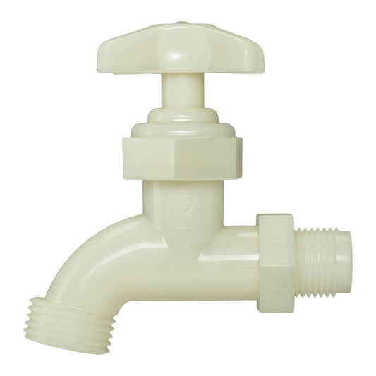 LLAVE DE NARÍZ PARA JARDÍN, 1/2', PLÁSTICA, PRETUL