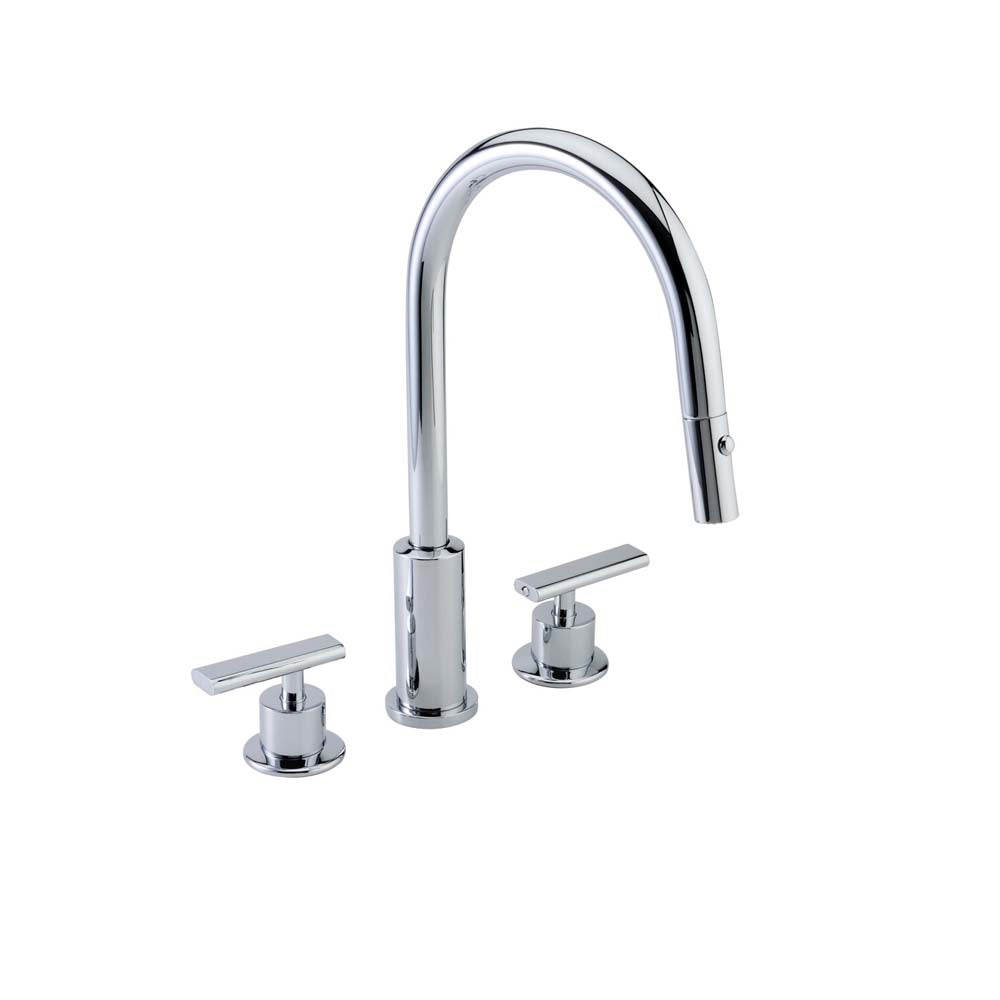 MEZCLADORA PARA FREGADERO CON CABEZAL RETRACTIL MAGNETICO, SISTEMA ANTICALCAREO Y DOS TIPO