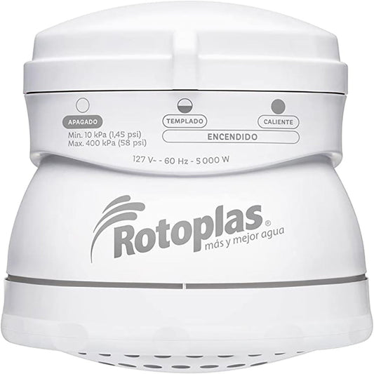 Regadera 3 temperaturas