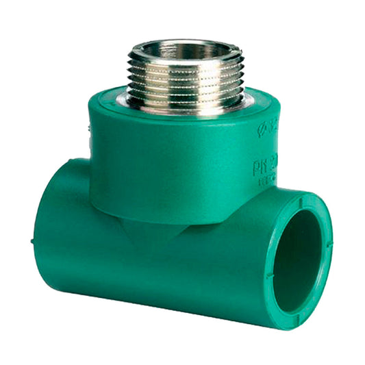 TEE ROSCA CENT.MACHO 25 X 1/2 TUBOPLUS