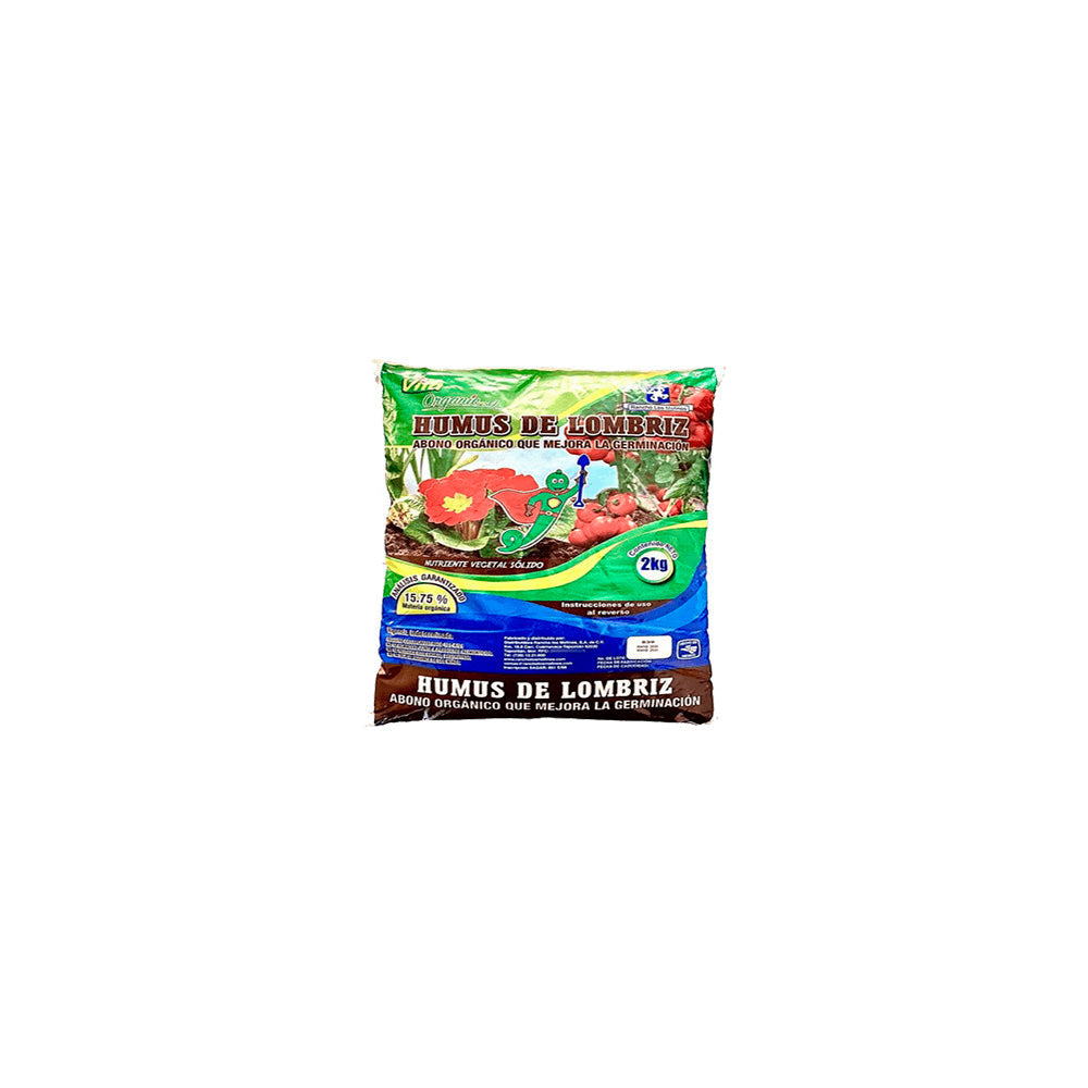 HUMUS DE LOMBRIZ 2KG LOSMOLINOS