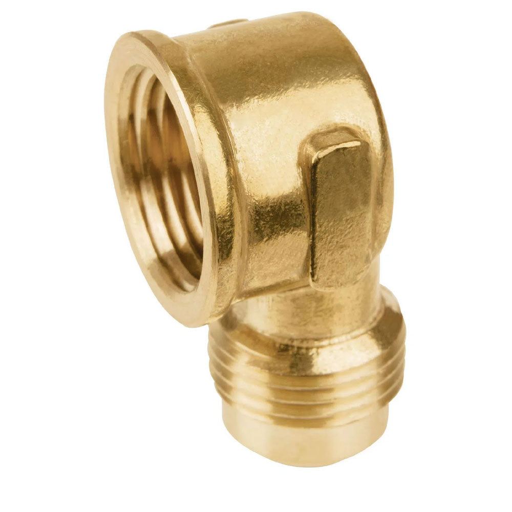 CODO PARA ESTUFA A 90° DE LATÓÓN, 5/16" X 3/8"