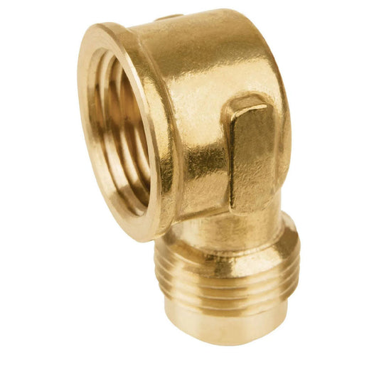 CODO PARA ESTUFA A 90° DE LATÓÓN, 5/16" X 3/8"