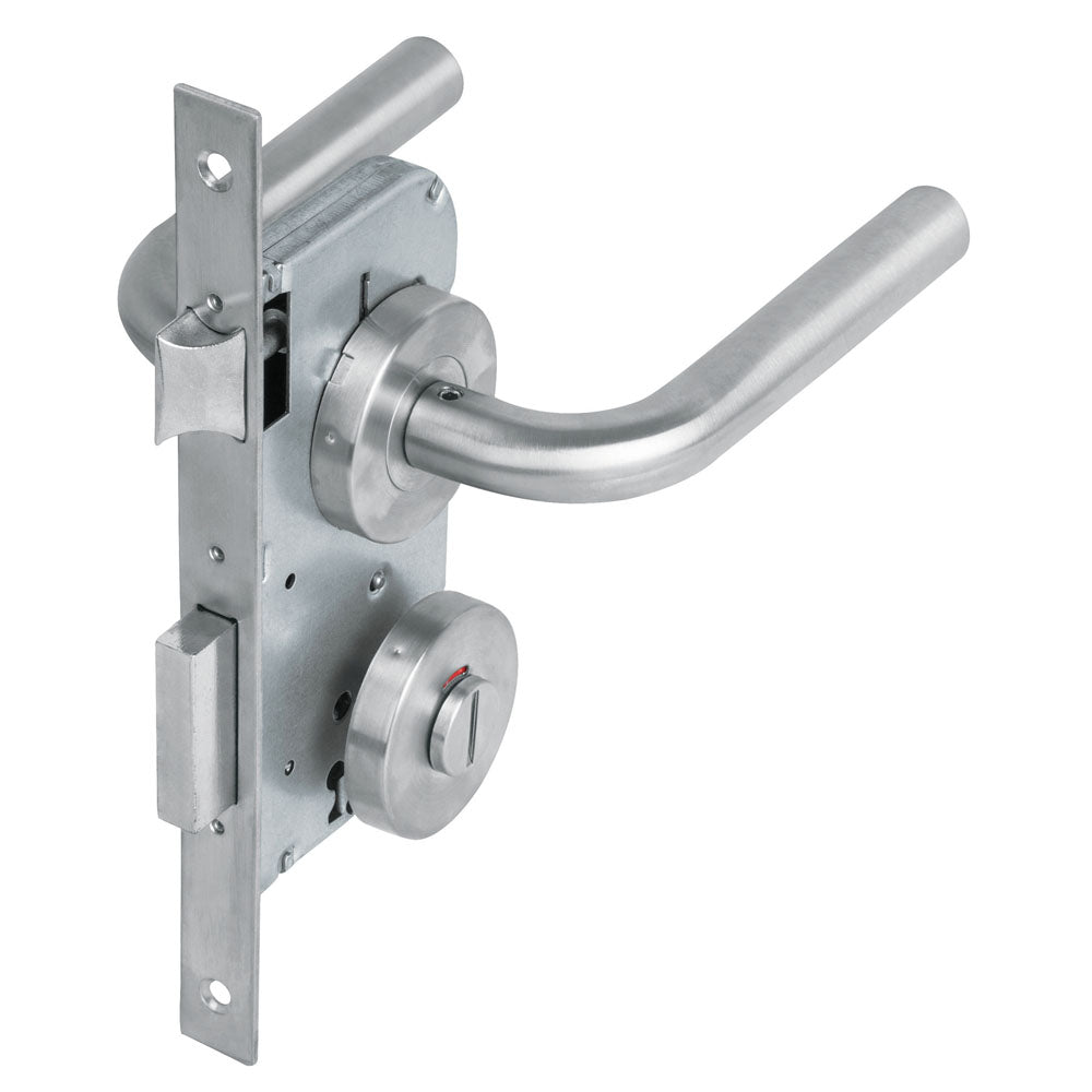 CERRADURA DE EMBUTIR ACERO INOX BAÑO CEMA-41B