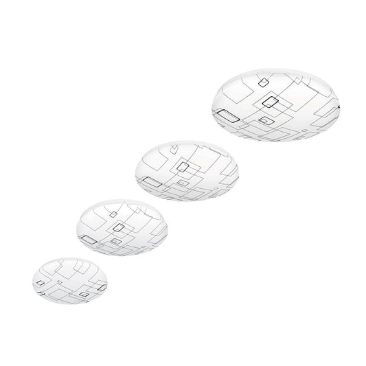 LUMINARIO LED TIPO PLAFÓN DECORATIVO CUADROS 18 W, LUZ DÍA