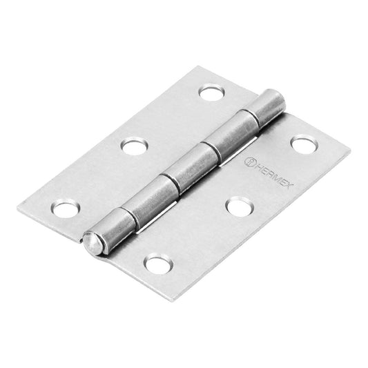BISAGRA RECTANGULAR 1-1/2', ACERO INOXIDABLE