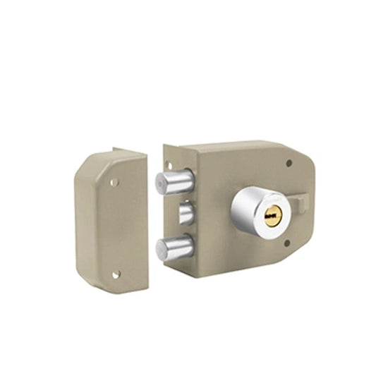 CERRADURA DE SOBREPONER 2 BARRAS INSTALA-FÁCIL, LLAVE PUNTOS