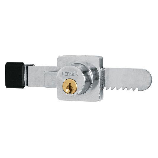 CERRADURA PARA VITRINA, ACABADO CROMO