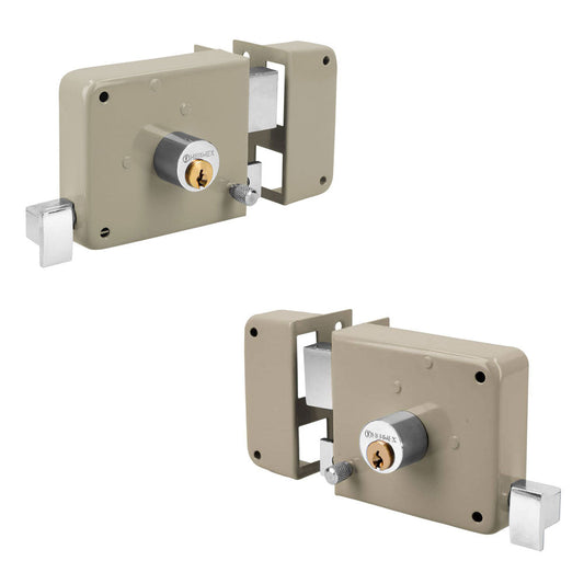 CERRADURA DE SOBREPONER CLASIC DERECHA