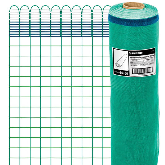 MALLA MOSQUITERA PLASTICA 1.70 X 30 M GRIS TEMO-17PG