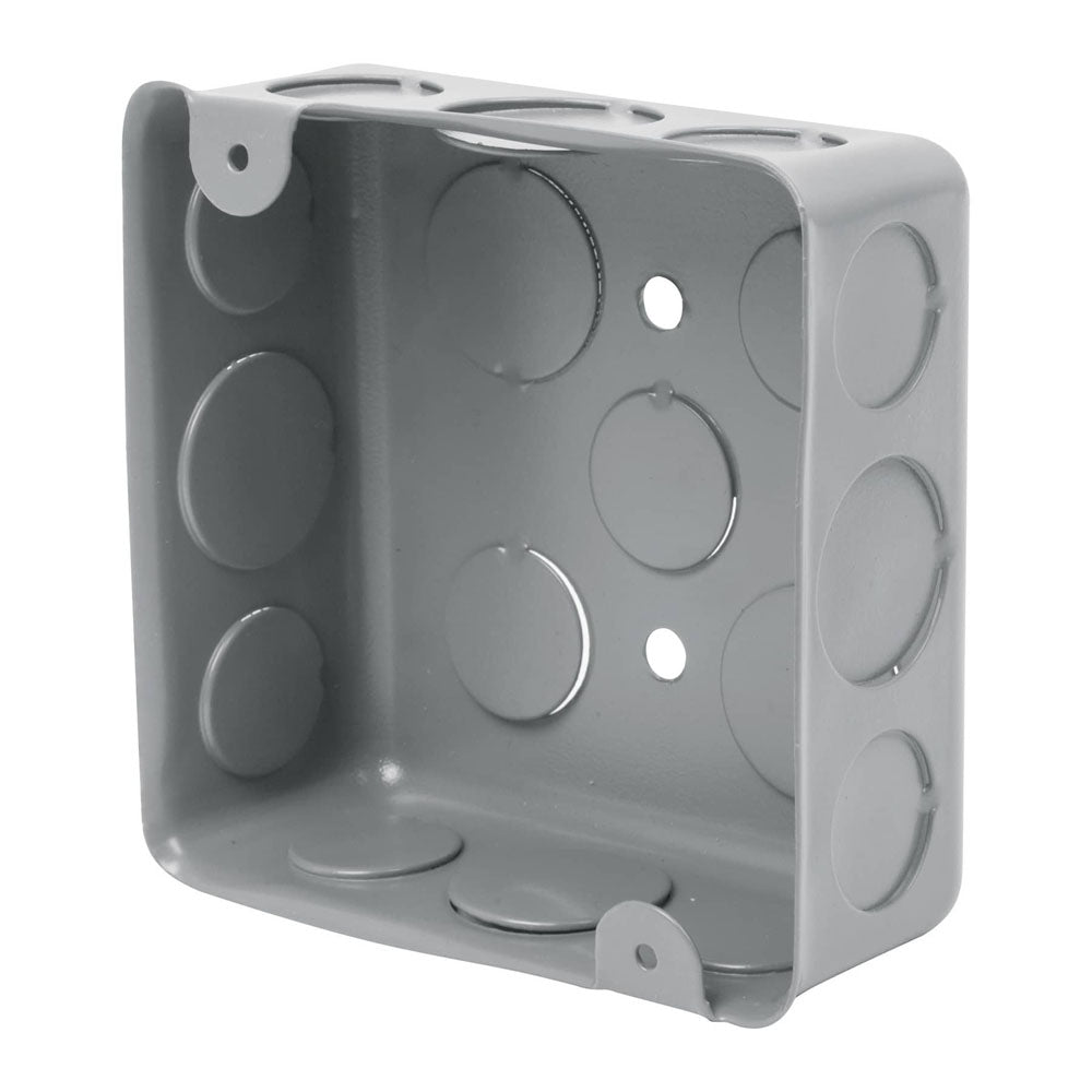 CAJA DE ACERO CUADRADA 3X3', ECONÓMICA, VOLTECH