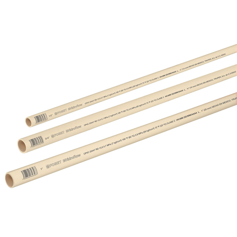 TUBO CPVC 1/2 3 METROS CPVC-001