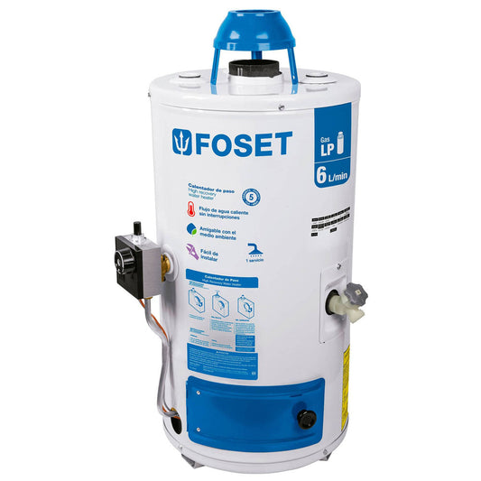 CALENTADOR DE AGUS GAS LP 6 LITROS