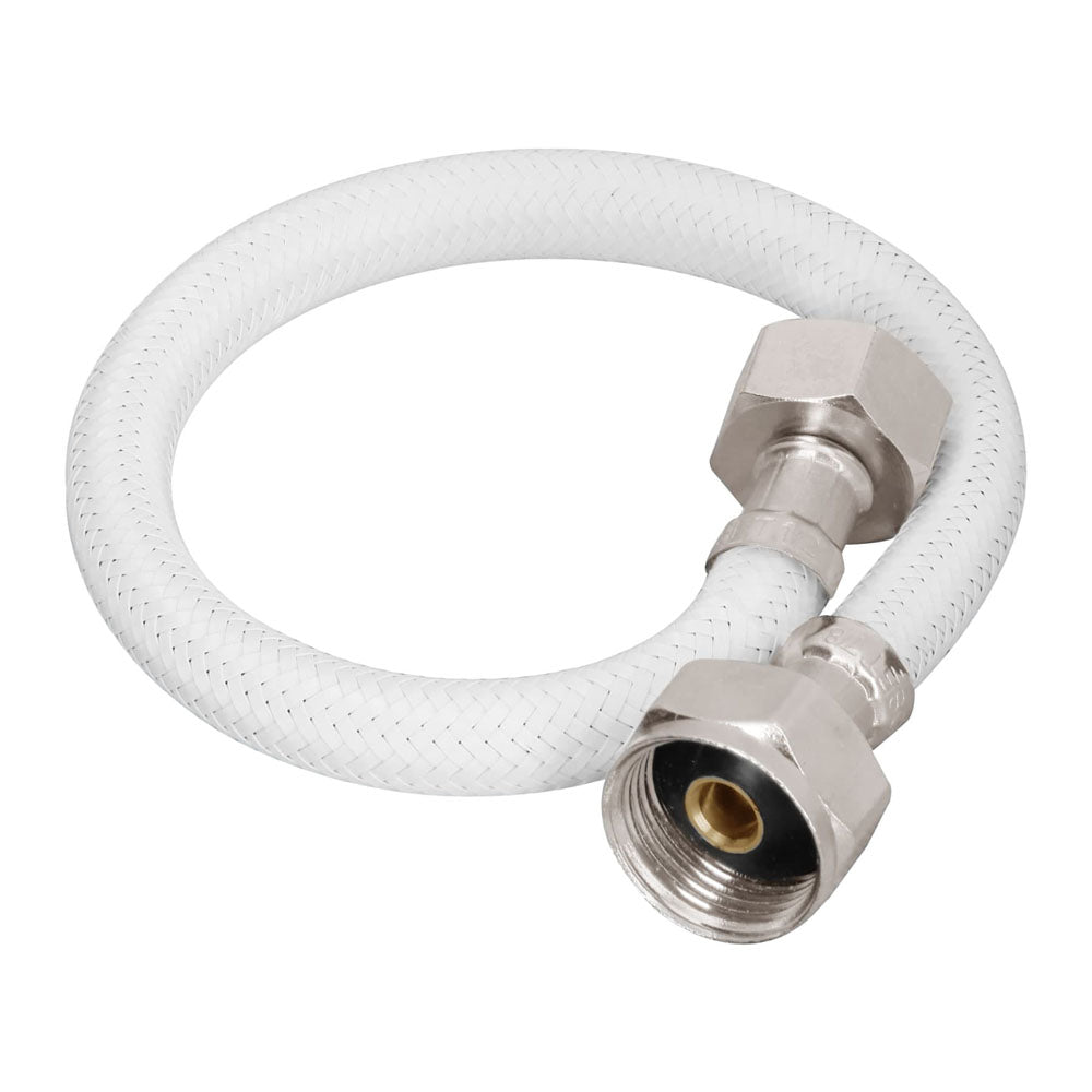 MANGUERA HULE PARA WC 35 CM VINILO BLANCA FWC-35B