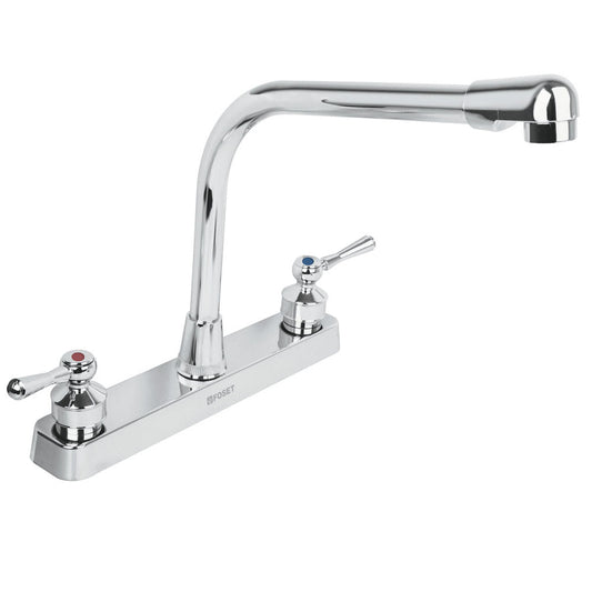 MEZCLADORA PLASTICA FREGADERO MANERALES PALANCA FP-319P
