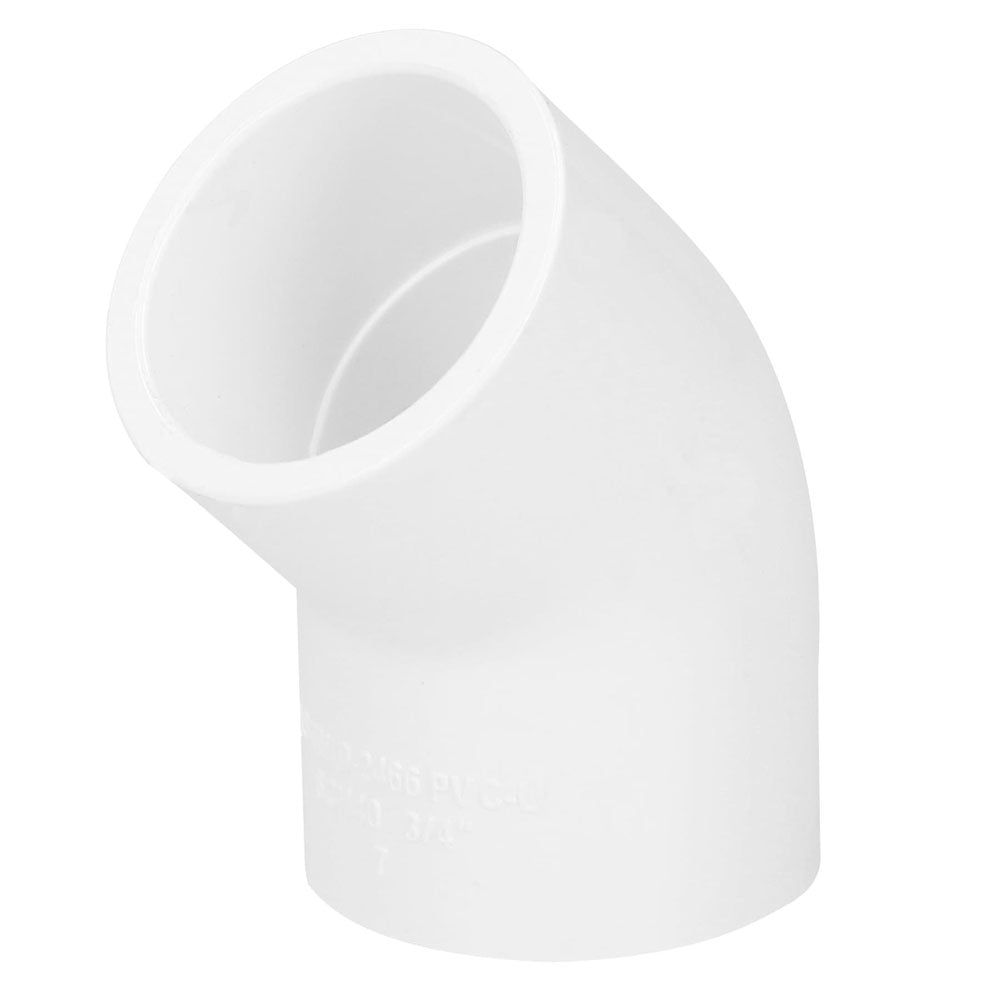CODO 45" DE PVC 1 1/4