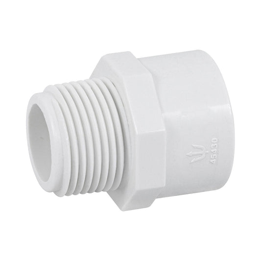 ADAPTADOR MACHO DE PVC 1-1/2