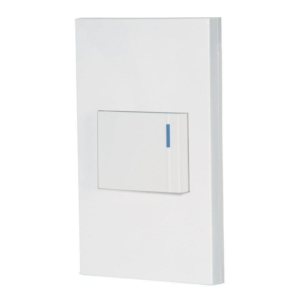 PLACA ARMADA 1 INTERRUPTOR 1.5 MODUS ESPAÑOLA BLANCA