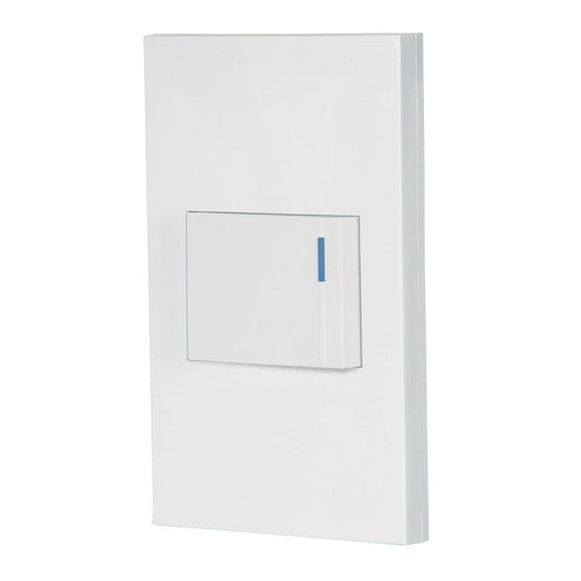 PLACA ARMADA 1 INTERRUPTOR 1.5 MODUS ESPAÑOLA BLANCA