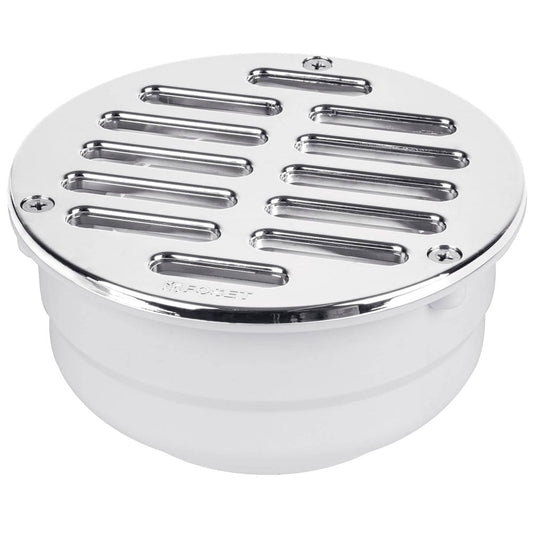 COLADERA UNIVERSAL ABS 5", REJILLA CON 3 TORNILLOS