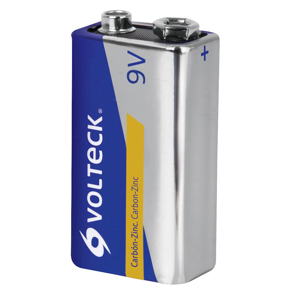 PILA VOLTECH ZINC-CARBON 9V BLIST C/1