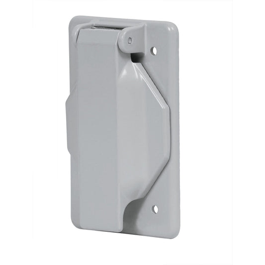 PLACA TIPO FS CON CUBIERTA, SENCILLA, SOBREPONER, VOLTECH