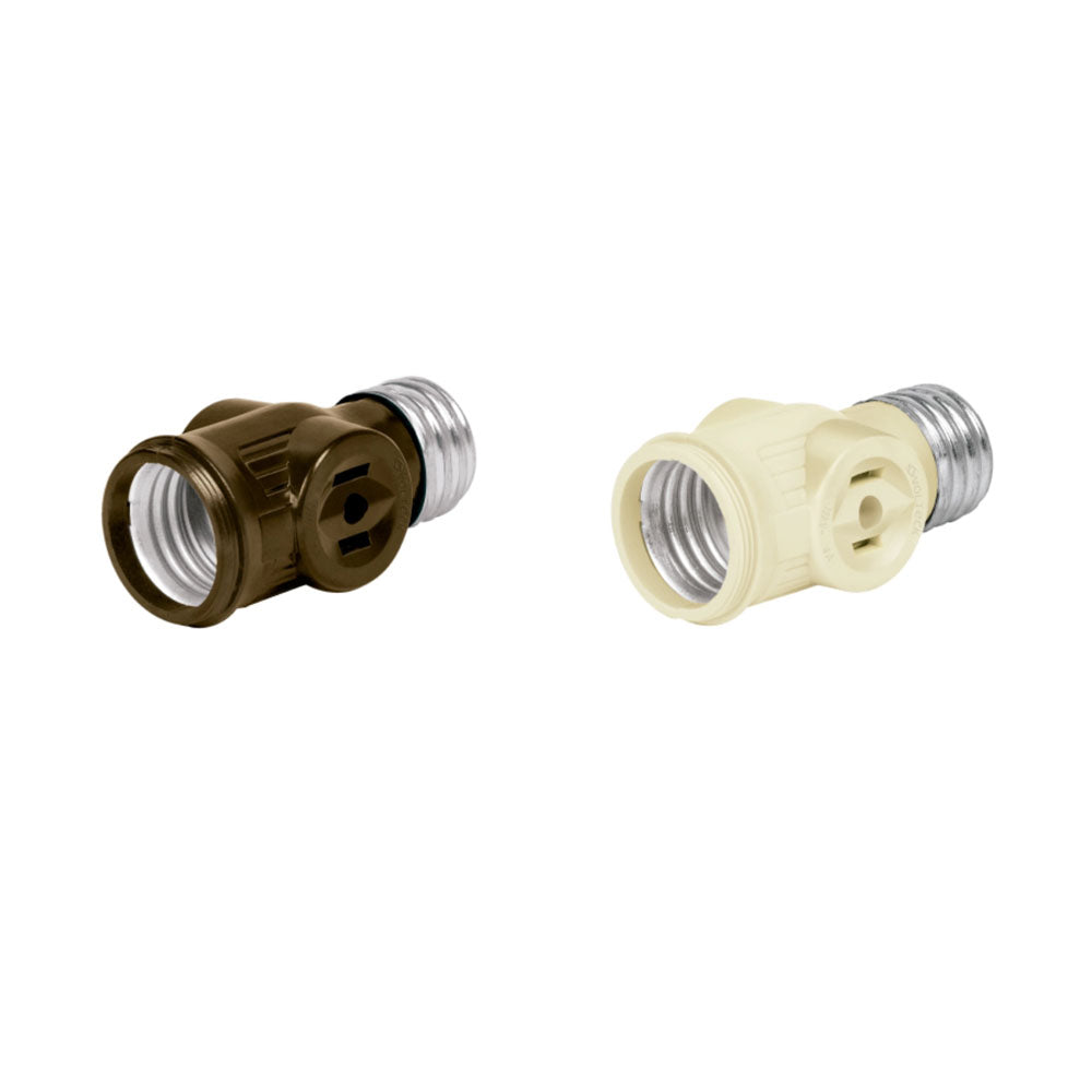 PORTALAMPARA DE BAQUELITA, DOBLE CONTACTO, VOLTECH