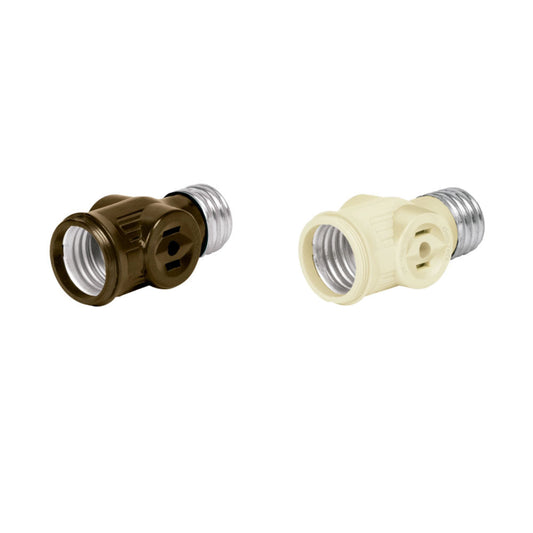 PORTALAMPARA DE BAQUELITA, DOBLE CONTACTO, VOLTECH