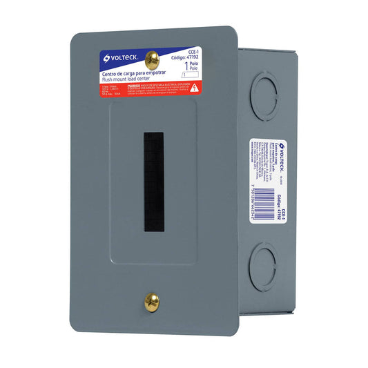 CENTRO DE CARGA EMPOTRABLE 2POLOS