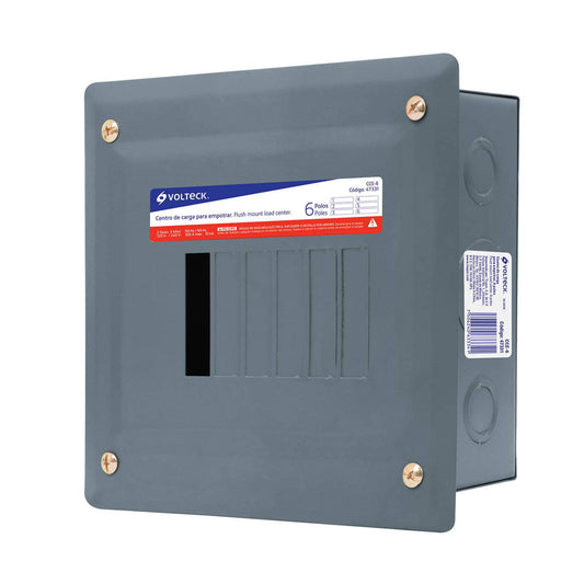 CENTRO DE CARGA 6V EMPOTRAR