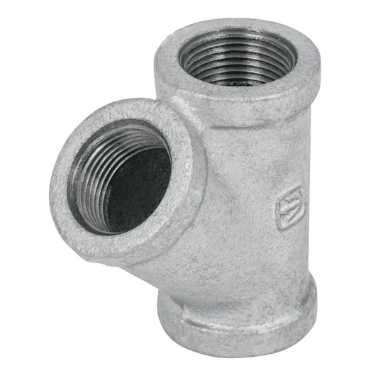 YEE SENCILLA GALVANIZADA, 13 MM, 1/2'