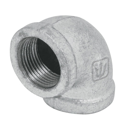 CODO 90° GALVANIZADO, 13 MM, 1/2'