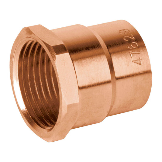 CONECTOR DE COBRE ROSCA INTERIOR 1"