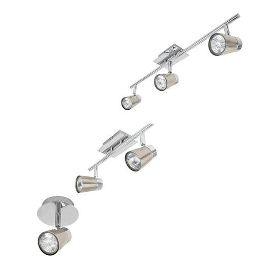 LUMINARIO DIRIGIBLE LINEA BARI 3 LUCES