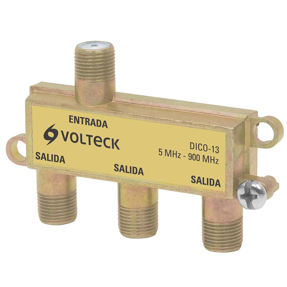 DIVISOR COAXIAL 1 ENTRADA 3 SALIDAS