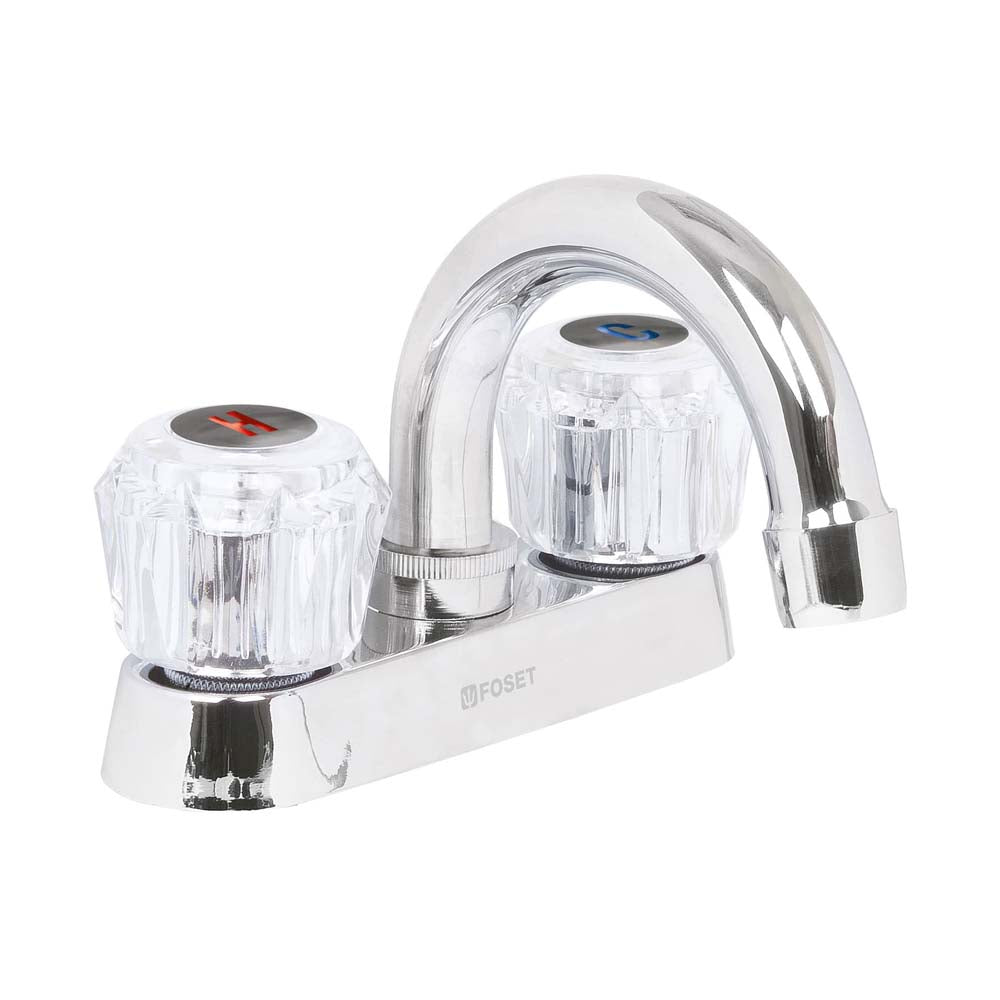 MEZCLADORA LAVABO, ACRILICO, CURVO, BASIC